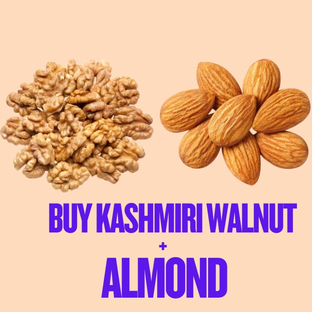 BUY KASHMIRI WALNUT AND ALMONDS